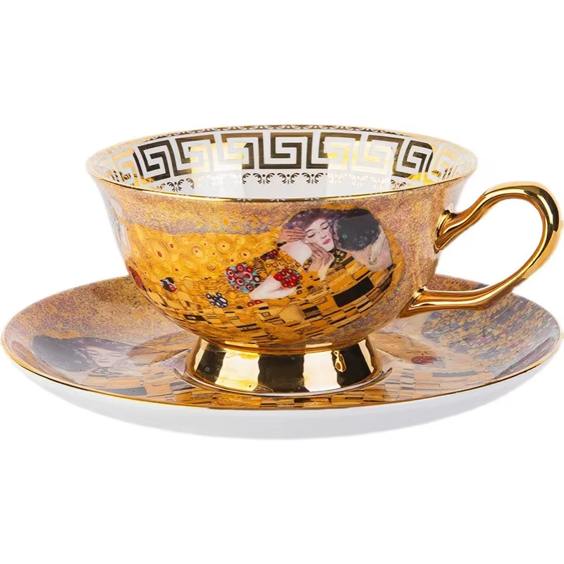 Klimt Kiss Bone China tasses
