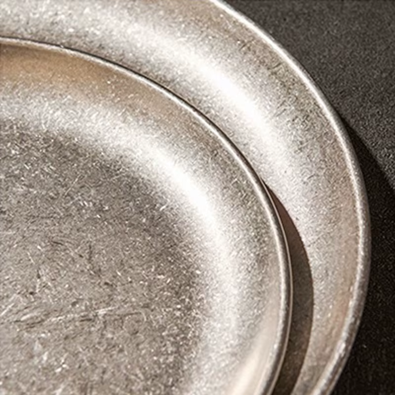 Assiettes en acier inoxydable 304