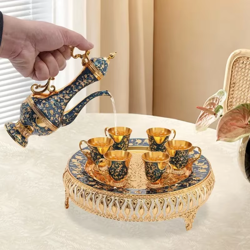 Ensemble de tasses à café turques Vintage