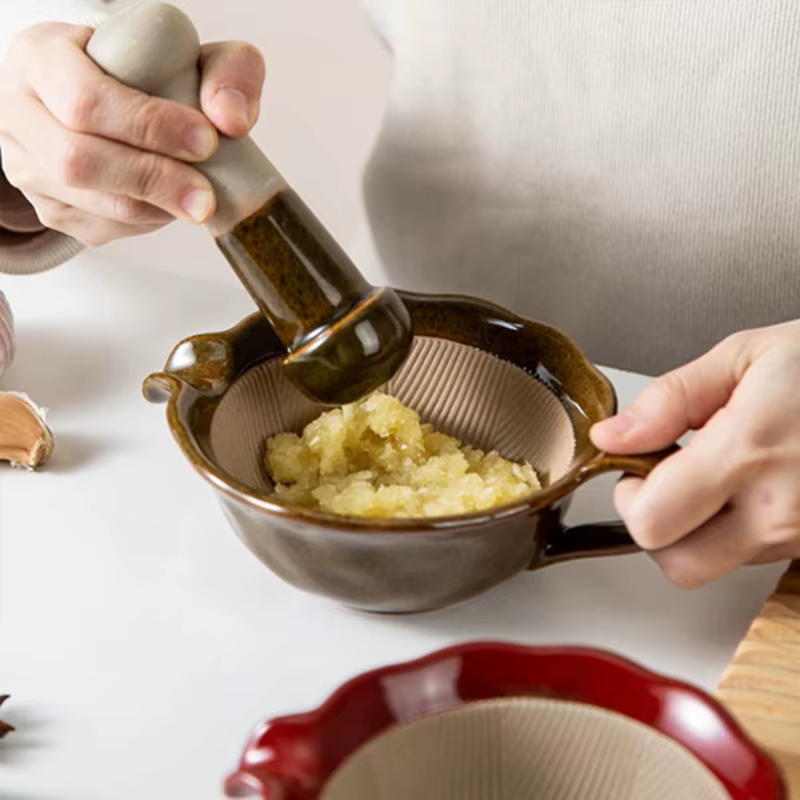 Mortier japonais pour moutonner la moutarde