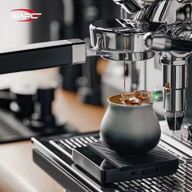 IKAPE Tasse à café en céramique unisexe 180 ml avec poignée parfaite pour le latte