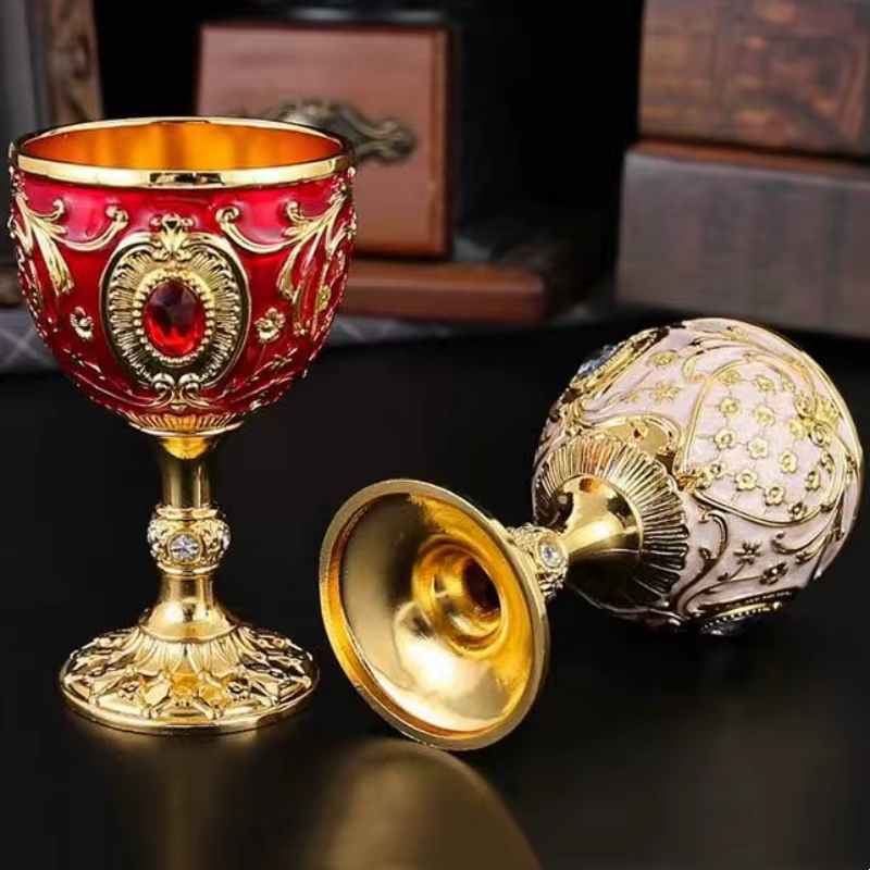 Verre à vin, tasse à Vodka esprit sculpté