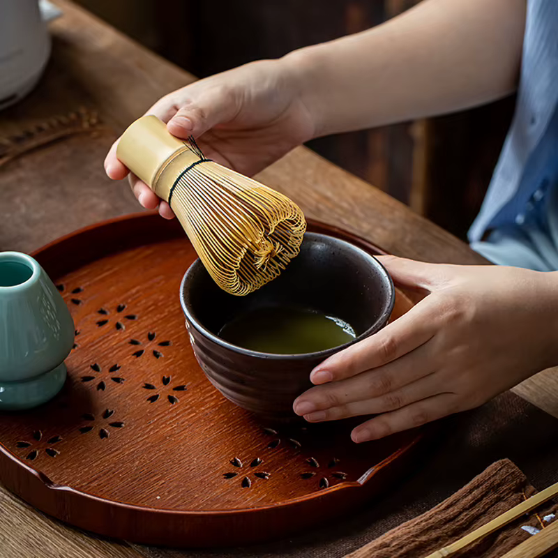 ❤️ Fouet à thé Matcha japonais (Chasen)