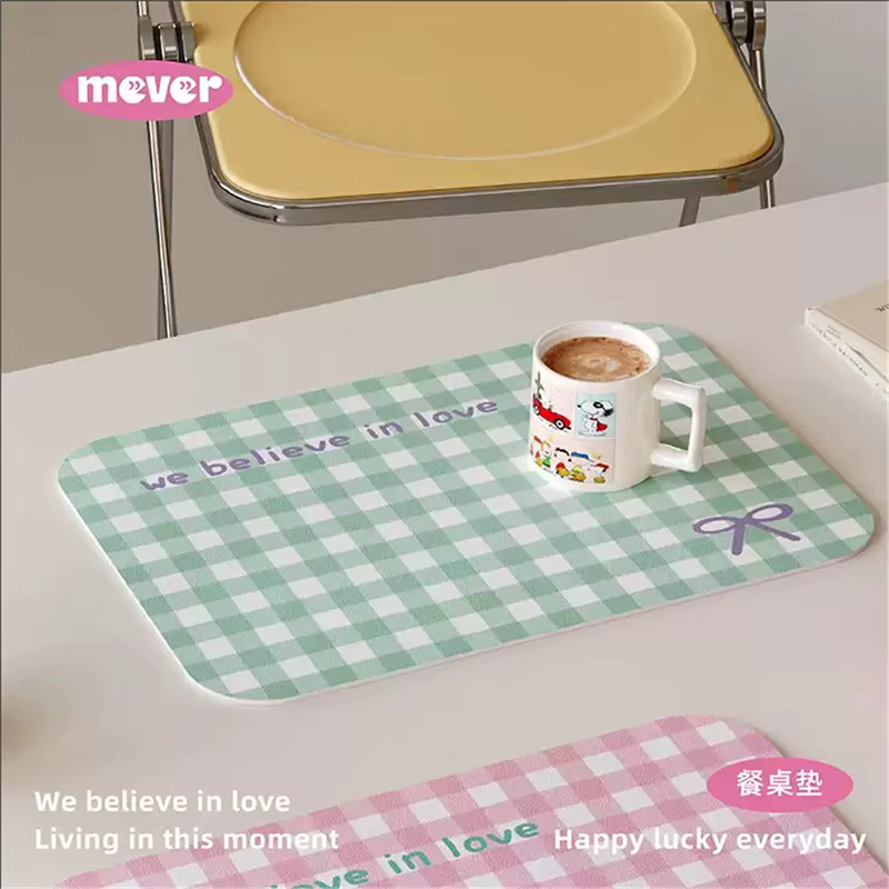 Set de table rétro en cuir PU 30x40cm