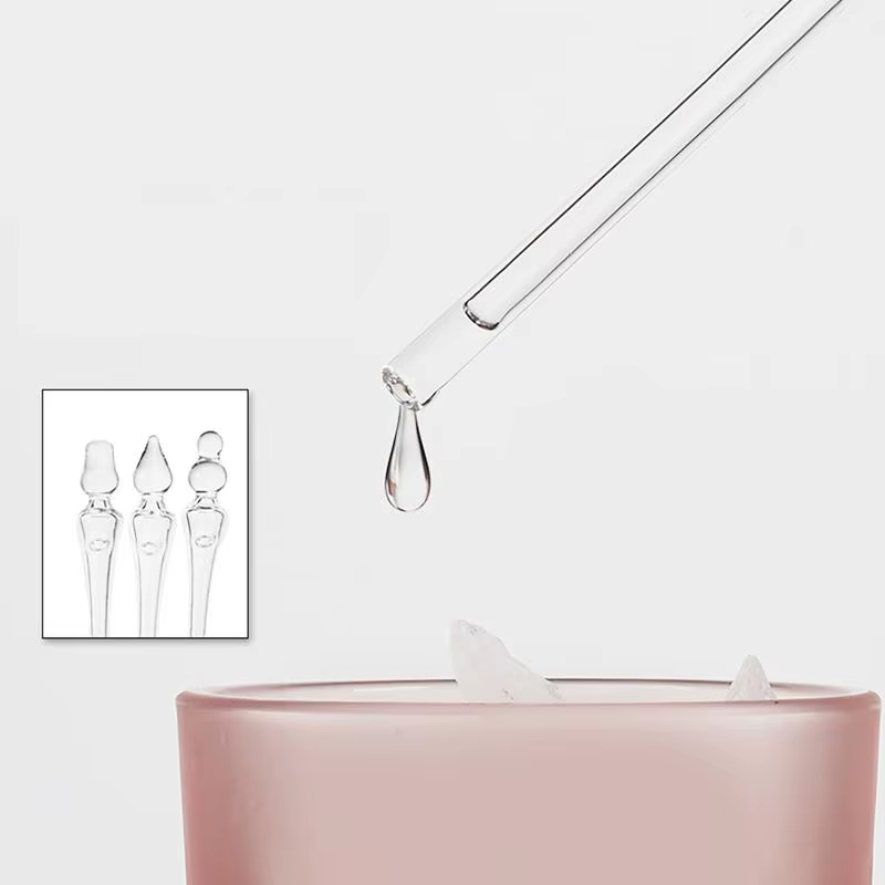 Compte-gouttes de dégustation de whisky en verre Transparent de 13cm