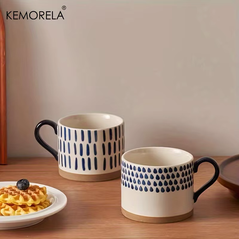 KEMORELA 1 pièces 450ML tasse en céramique nordique café