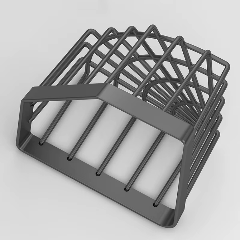 Égouttoir à vaisselle pliable en métal pour cuisine