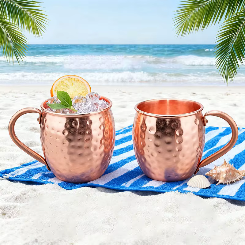 Tasse à Moscow Mule 100% Cuivre