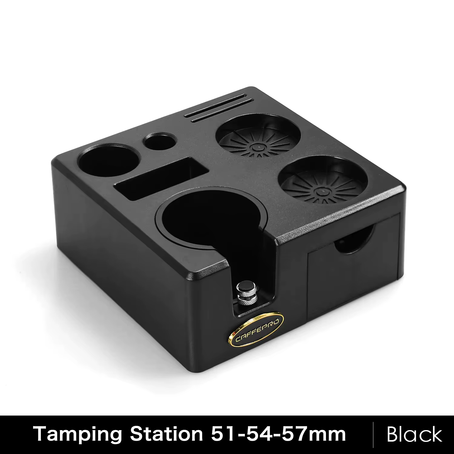 Cafépro Station de contrôle du café, support de porte-filtre, distributeur, support, accessoires pour expresso, outils de barista 51mm 54mm 57mm 58mm