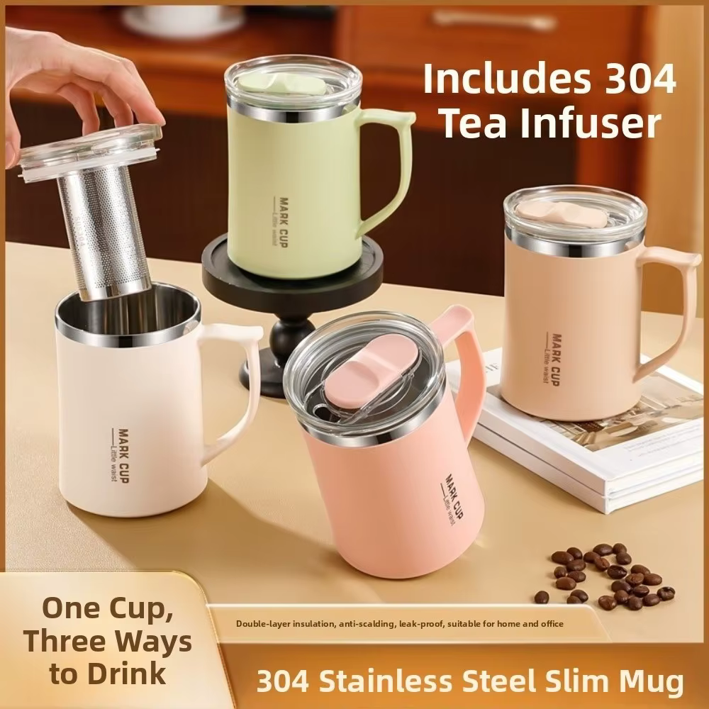 Tasse thermique avec filtre à thé