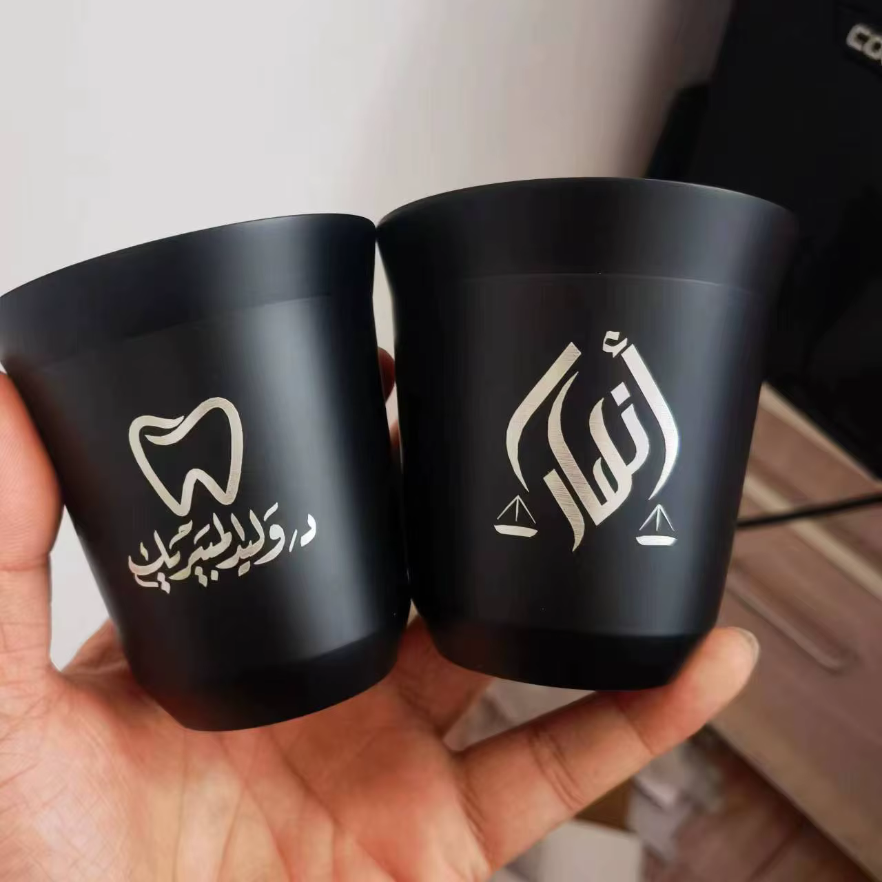 Tasses à expresso en acier inoxydable à double paroi isolées