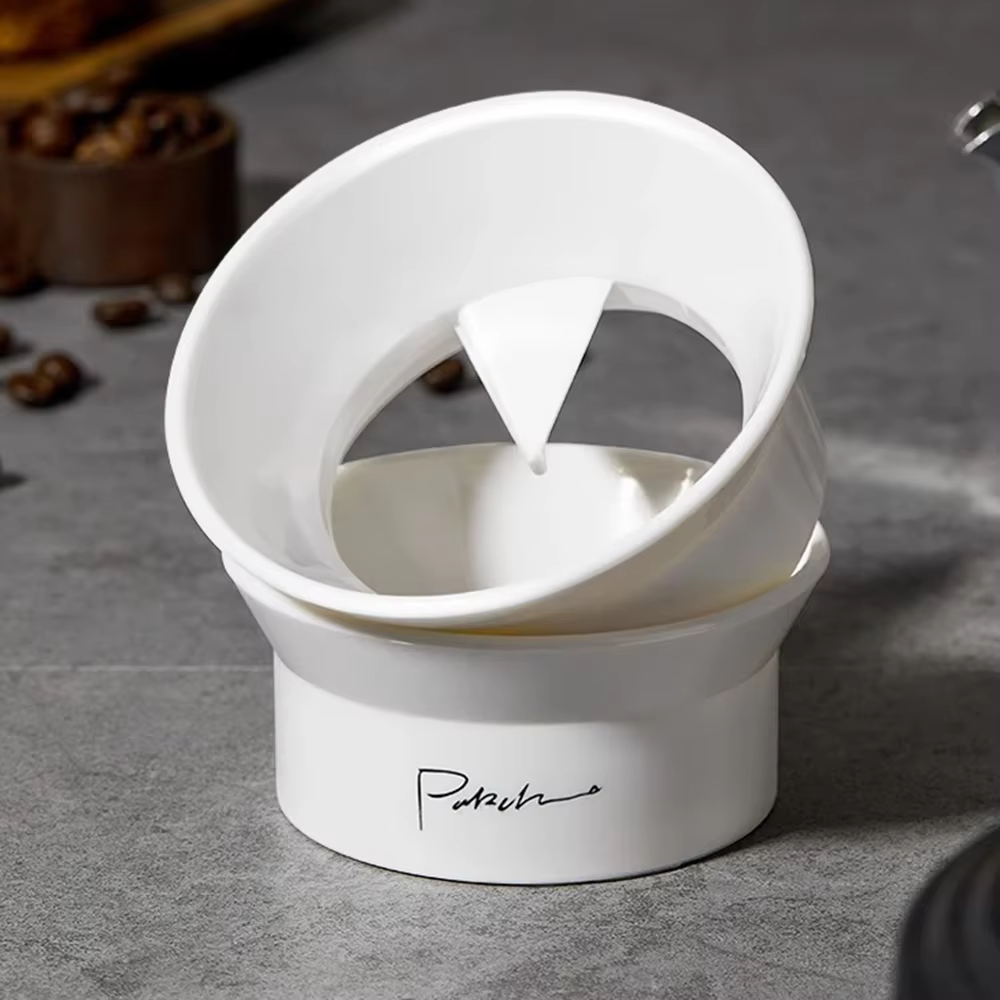 Pot à moka anti-vol avec anneau de remplissage de poudre