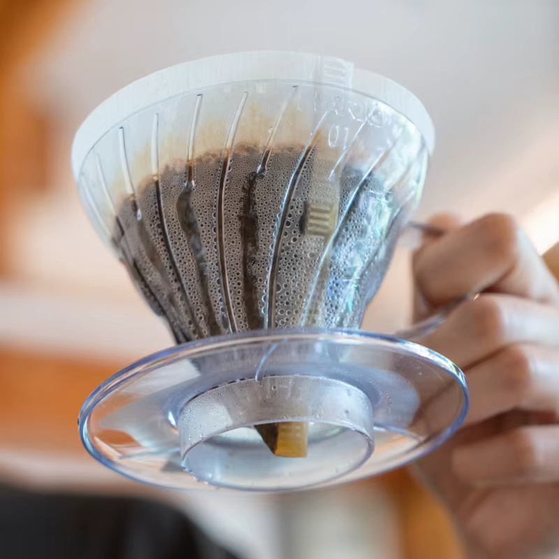 Filtre à café réutilisable en résine pour cafetière à filtre, compatible avec les tasses de barista 1-2 tasses/1-4 tasses, entonnoir de préparation, matelas, avion, forêt, cadeau, retour