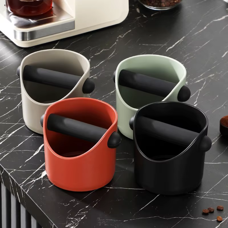 Boîte à café à éjecter les résidus d'espresso avec barre de battement amovible