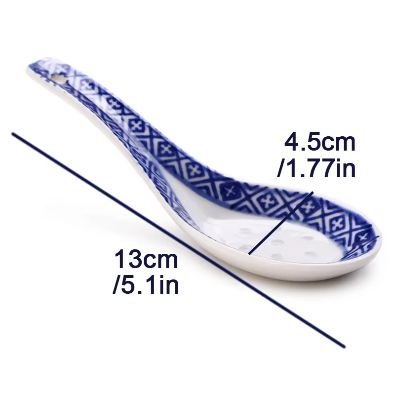 Cuillère en céramique pratique de Style chinois