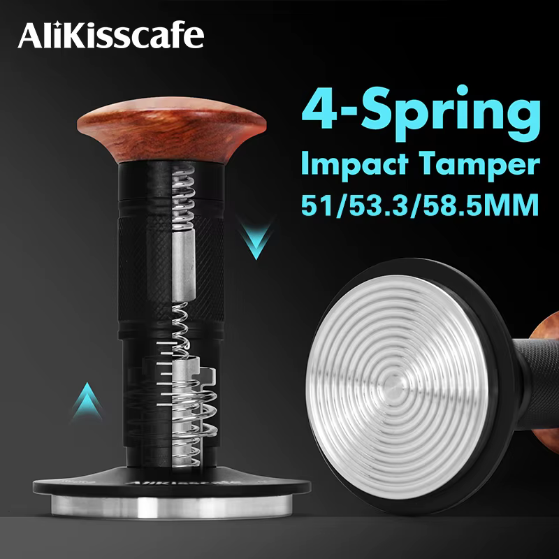 Café doseur Impact 4 ressort pression constante 30lb 51mm 53.3mm 58.5mm pour Breville expresso accessoire Barista outil