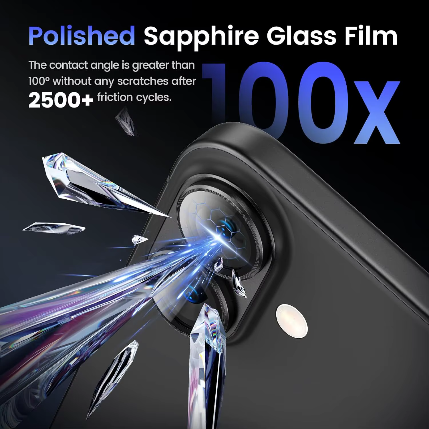 Coque de Protection d'appareil photo en verre trempé en métal, étui de Protection pour iPhone 17 Air 16 E Pro Max 15 Plus 14 13 Mini, accessoires de téléphone