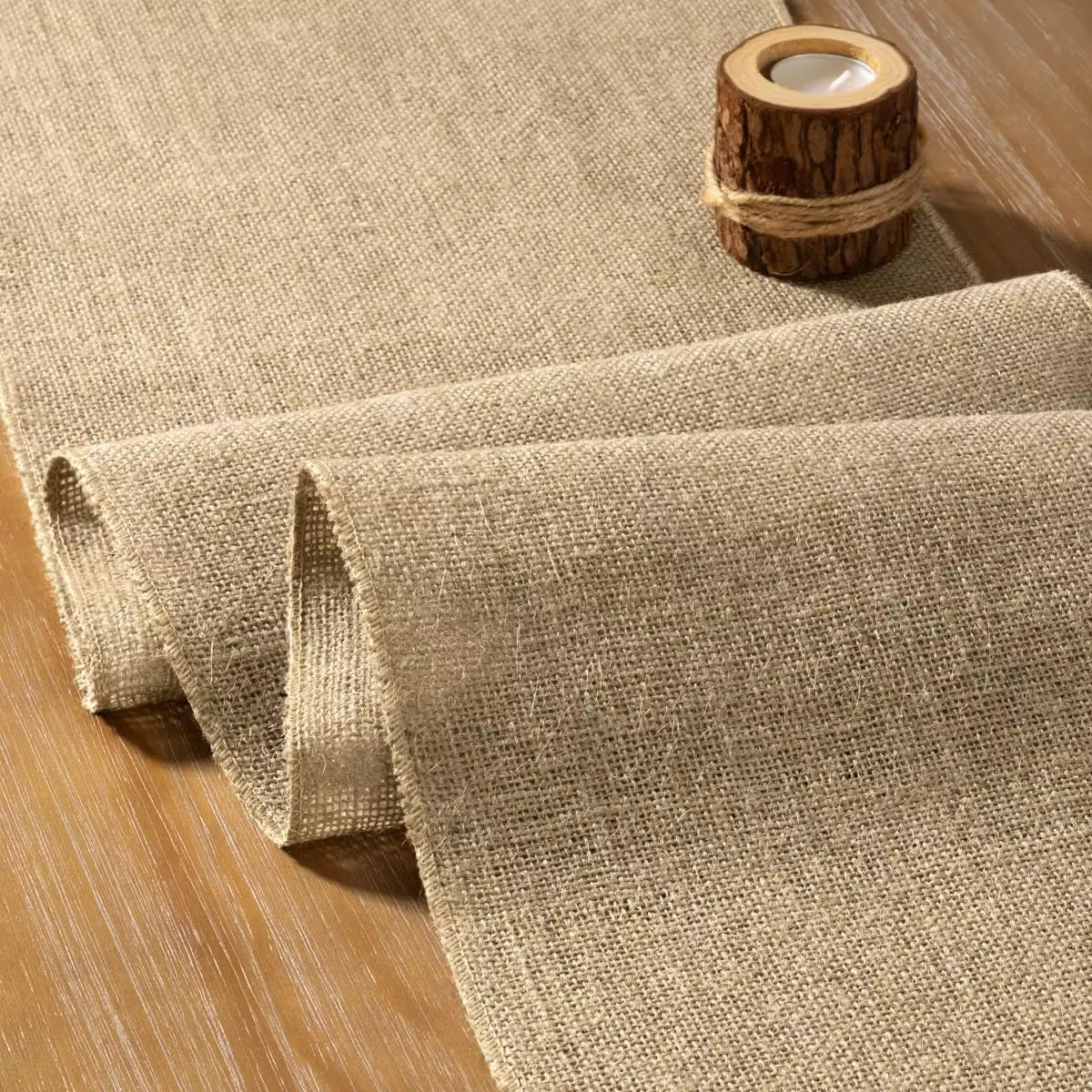 Chemin de Table en toile de Jute naturelle