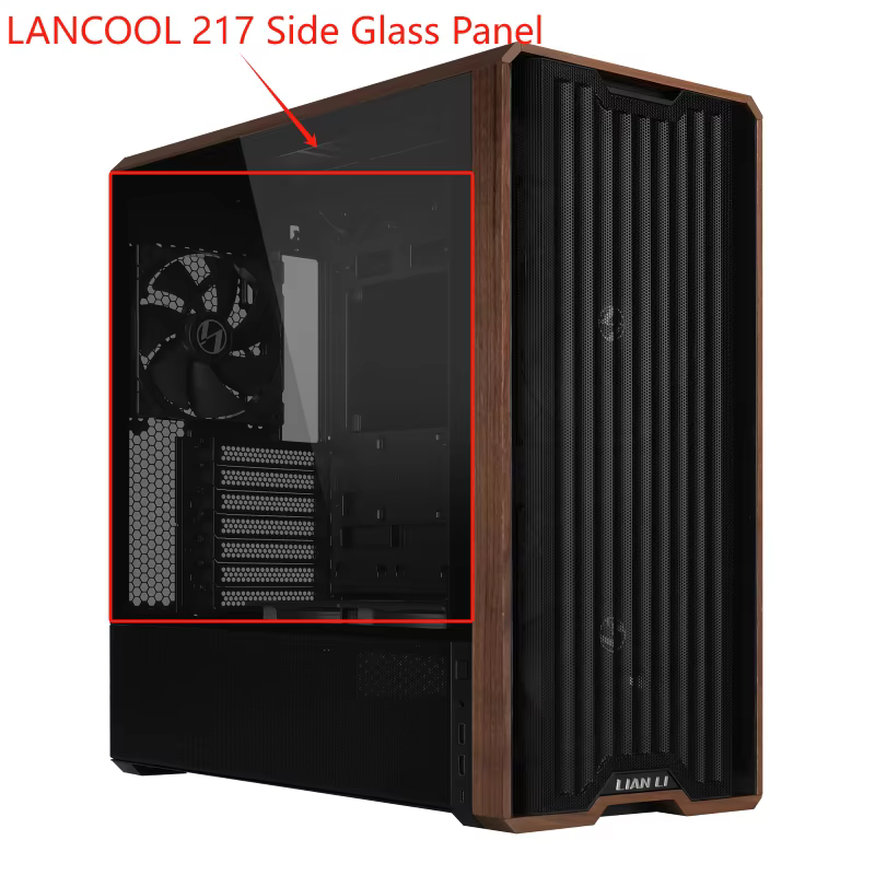 Panneau latéral en verre LIAN LI Lancool 217 (non destiné à une boîtier d'ordinateur) (LAN217-SGX/LAN217-SGW)
