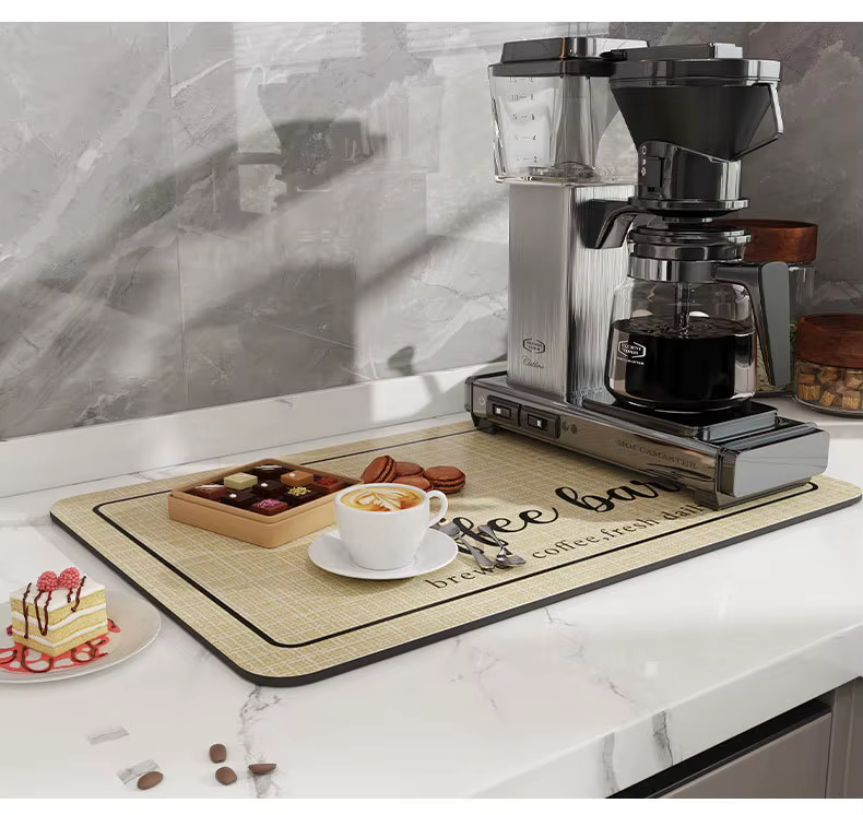 Tapis de Machine à café chaude