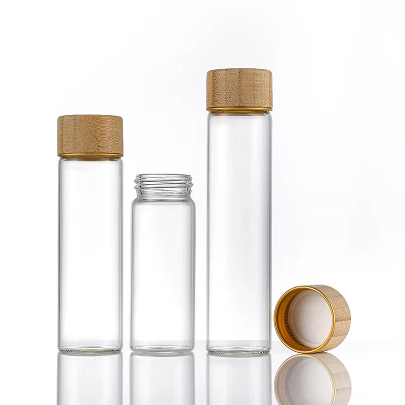 【Peace】Conteneur de stockage pour grains de café en verre avec outil en bois