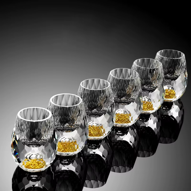 Ensemble de verres à vin en cristal de 15ML