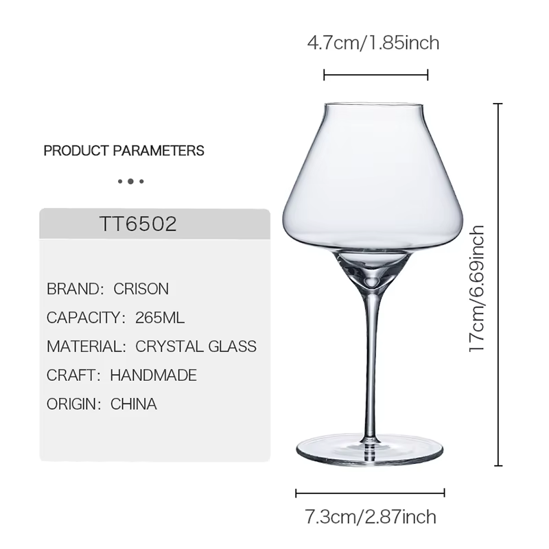 CRISON verre de cristal sans plomb verre de dégustation verre à whisky