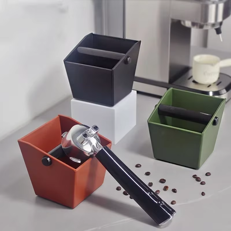 Knock Box-Récipient de marc de café expresso