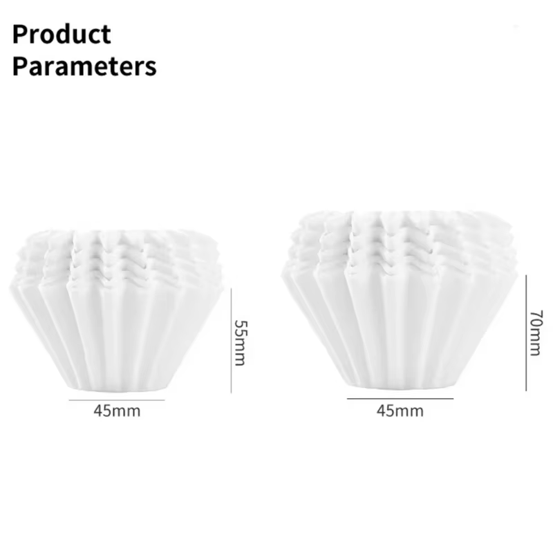 1-4 portions de papier filtre à café