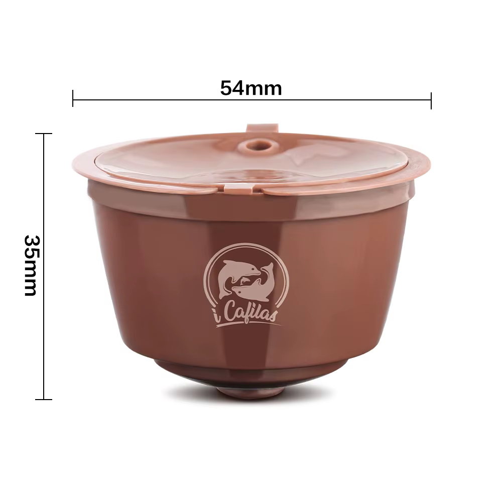 Dosettes de capsules de café réutilisables pour Dolce Gusto