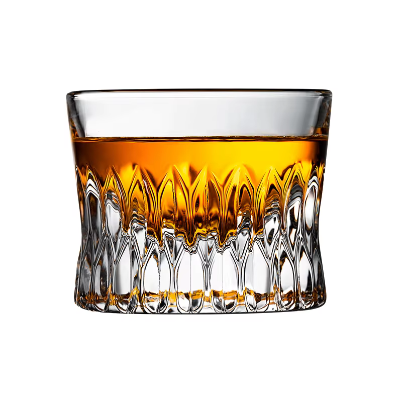 Verre Baijiu en cristal pour vin étranger, whisky, bière, ménage, luxe léger