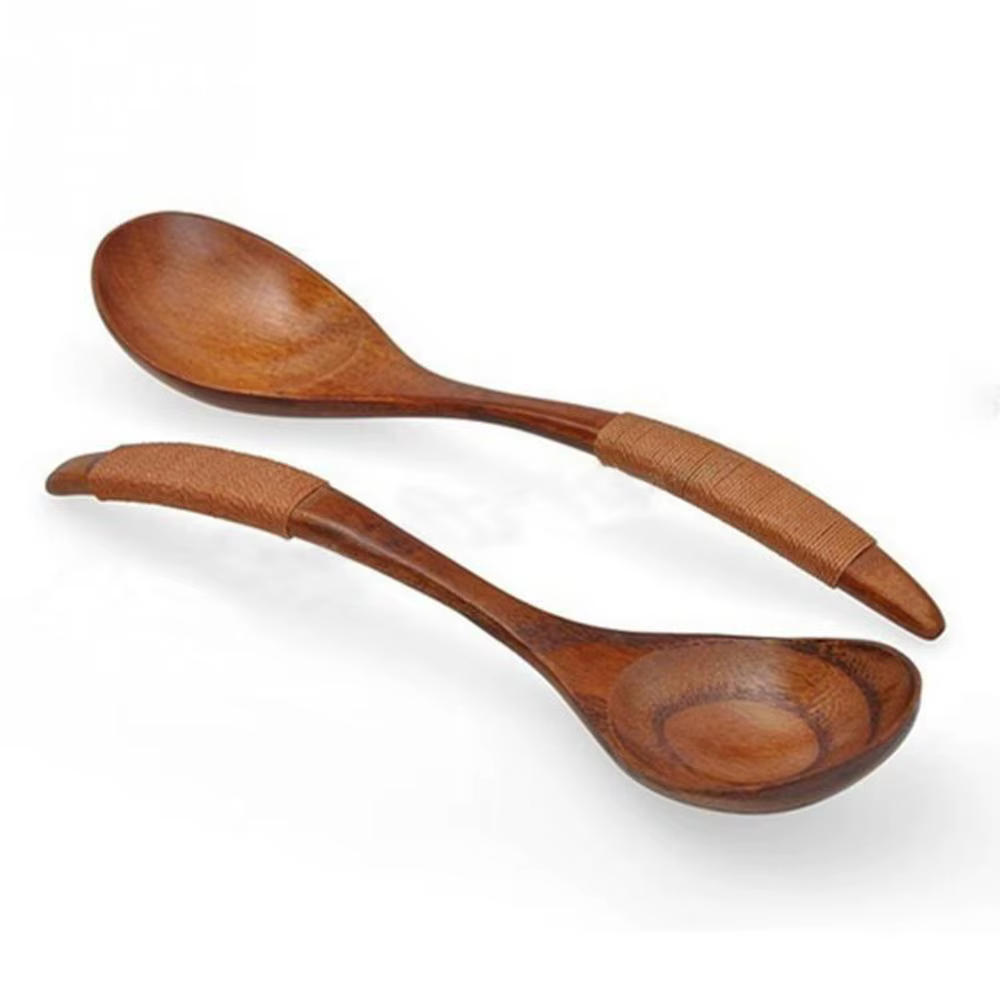 Cuillère en bois pour café et dessert, ustensile de cuisine, Cuillère à soupe