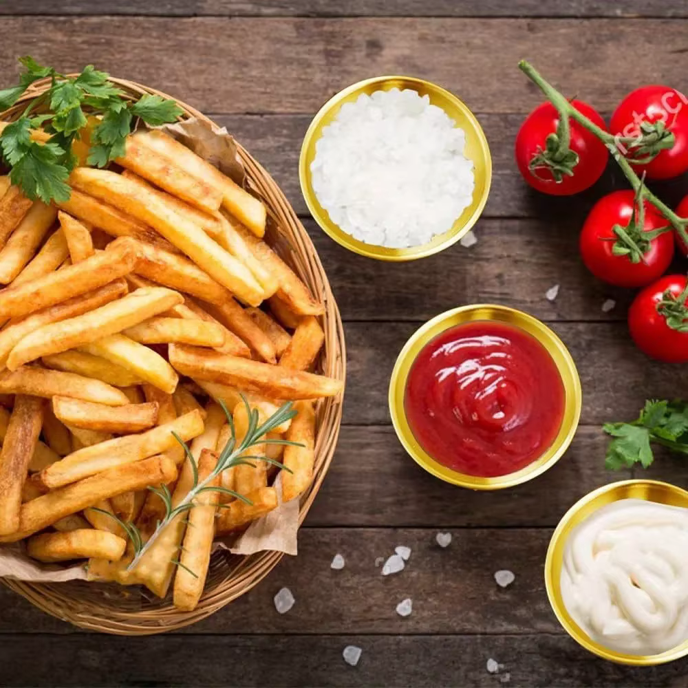 Petits plats à Sauce en acier inoxydable