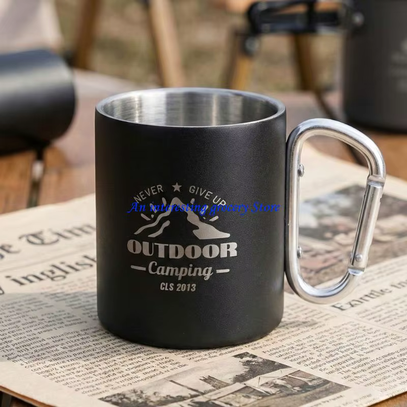 Tasse Camping isolée à Double couche 652D