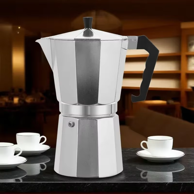 Cafetière Moka Pot 50ml-600ml cafetière en acier inoxydable