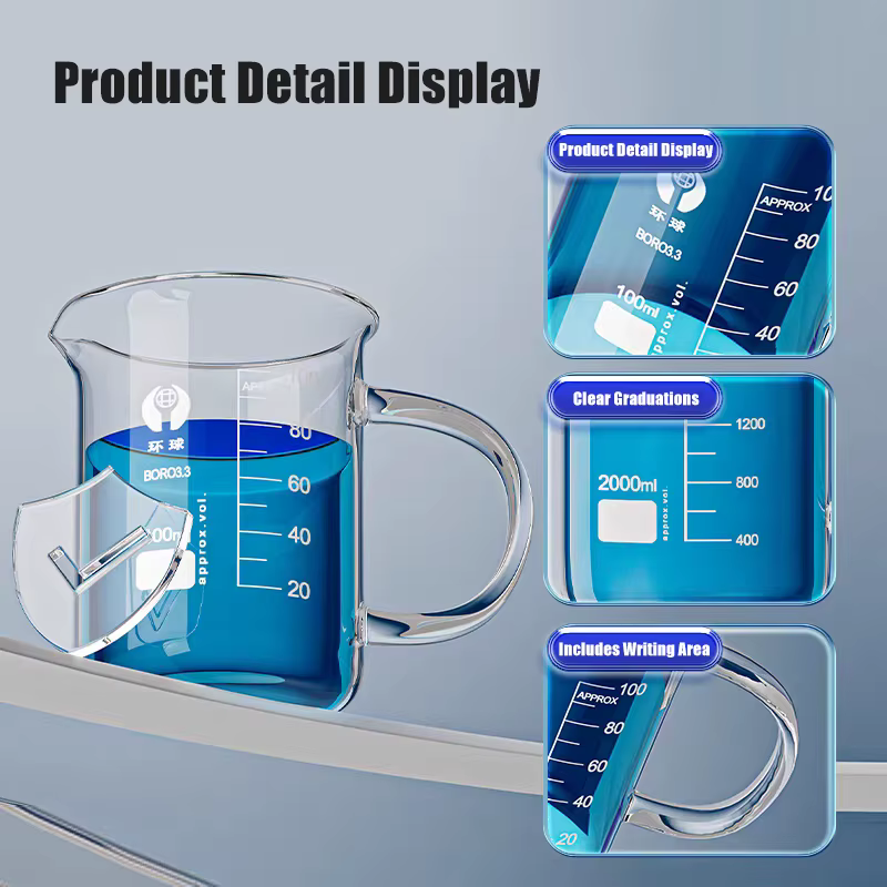 Tasse à mesurer avec poignée 100-1000ml