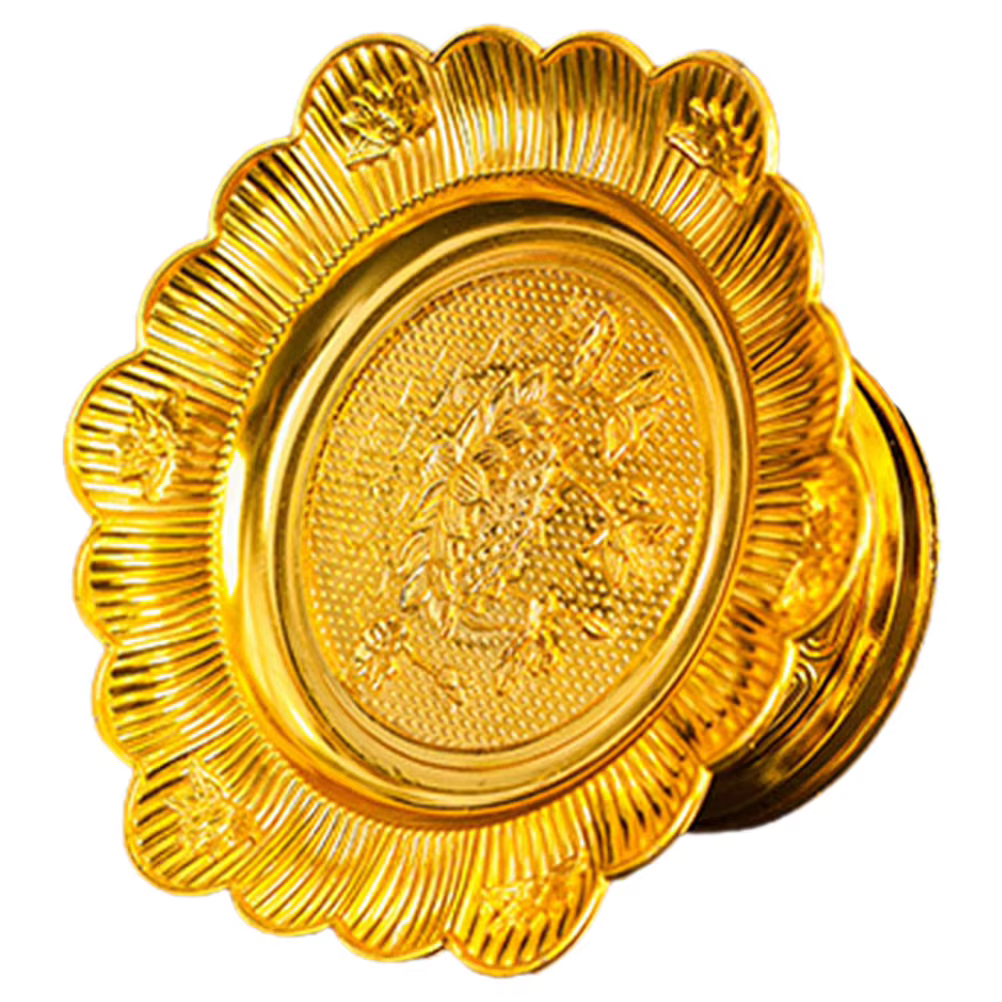 Assiette d'observation bouddhiste