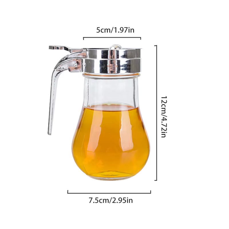 Bouteille de sirop en verre AT21