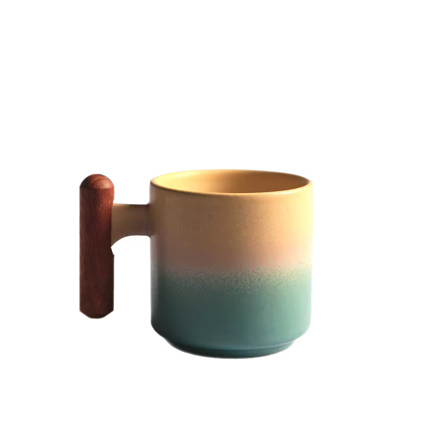 Ensemble de tasses à expresso en bois de 90/210ml