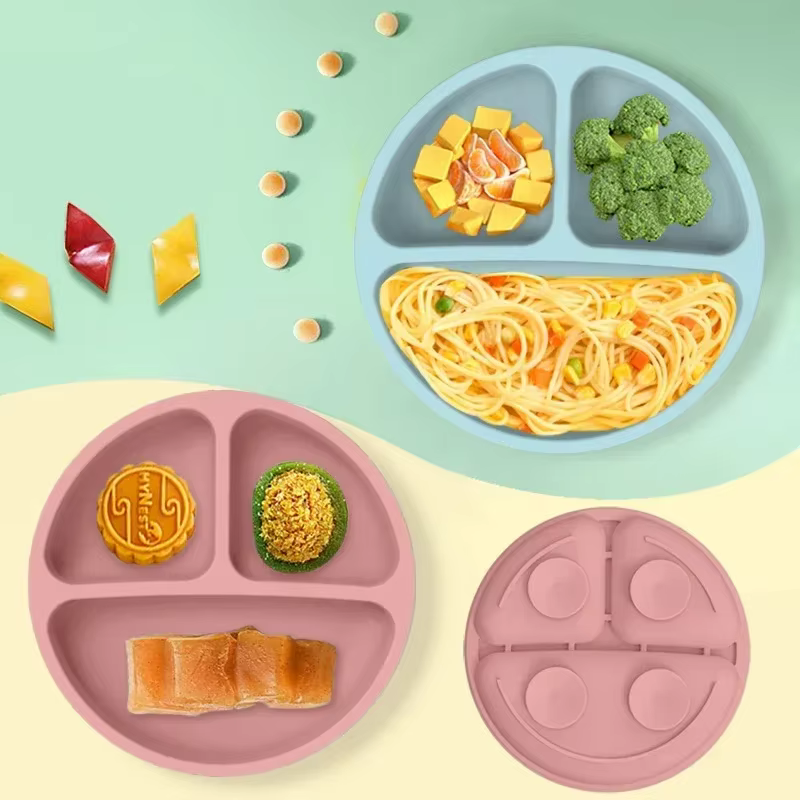 Ensemble de plats en Silicone de qualité alimentaire pour enfant