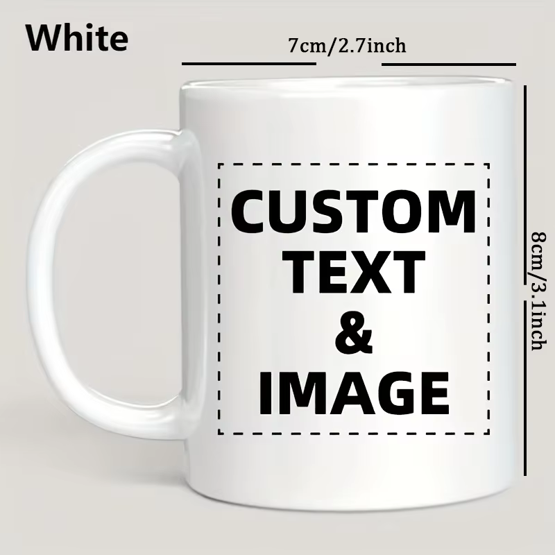 Mug personnalisé avec photo - Tasse en céramique avec image personnalisée