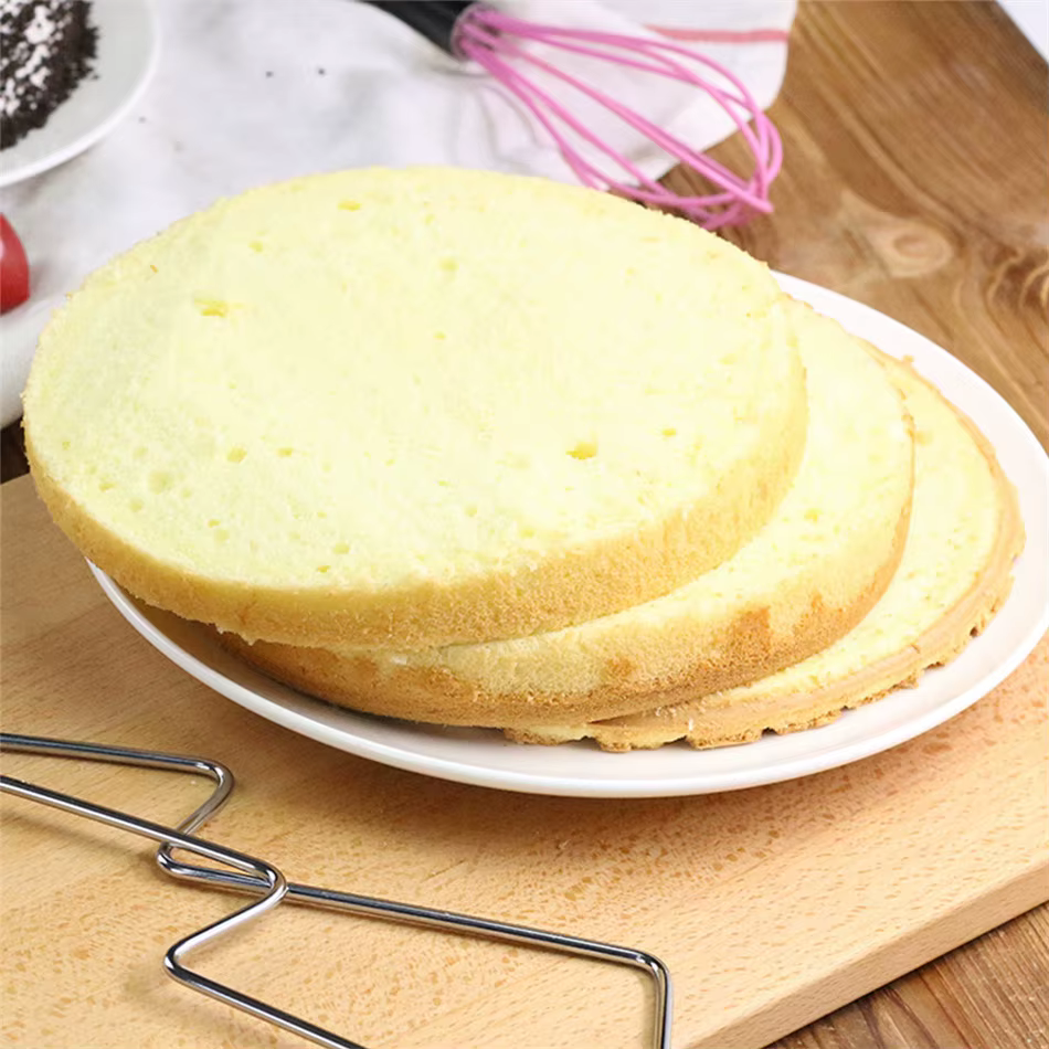 Double ligne gâteau coupe trancheuse cuisine outil de cuisson coupe-gâteau dispositif en acier inoxydable réglable