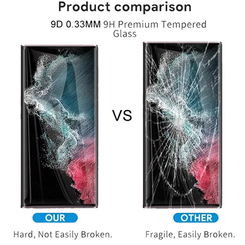 Protecteur d'écran en verre pour Samsung Galaxy, plein écran, verre de protection, Guatemala, S23, S23 Plus Ultra, S23 Ultra