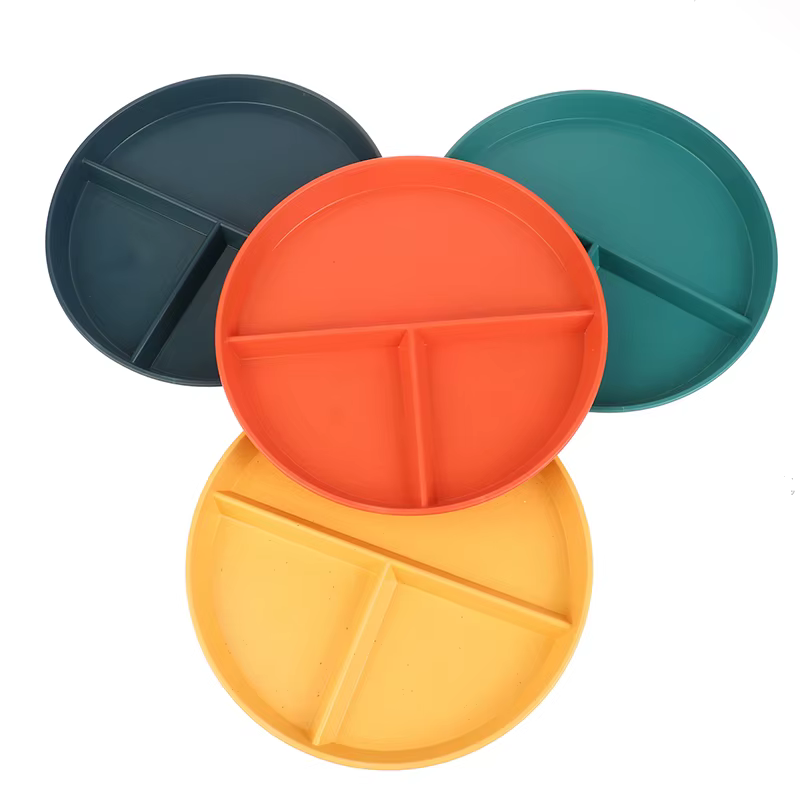 Assiette ronde réutilisable pour la cuisine