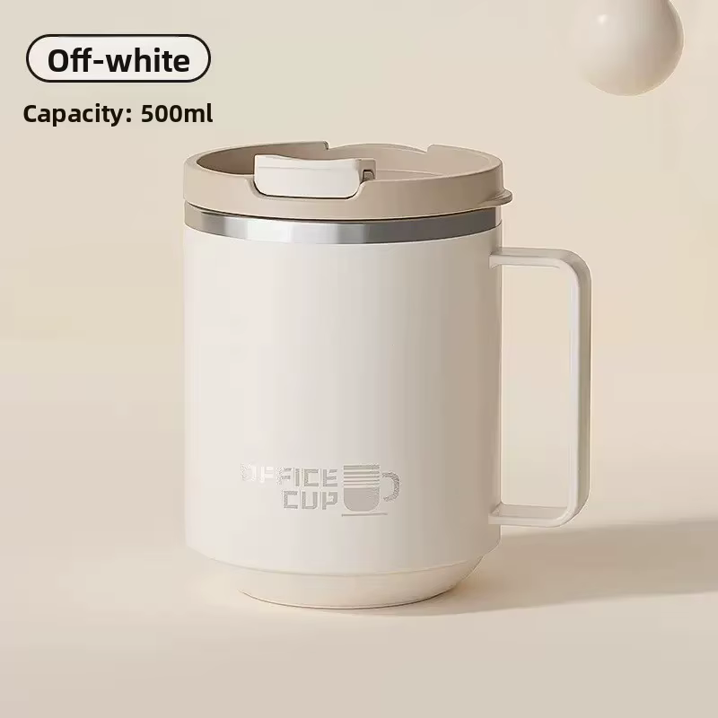 Mug à café isotherme à double paroi en acier inoxydable 304