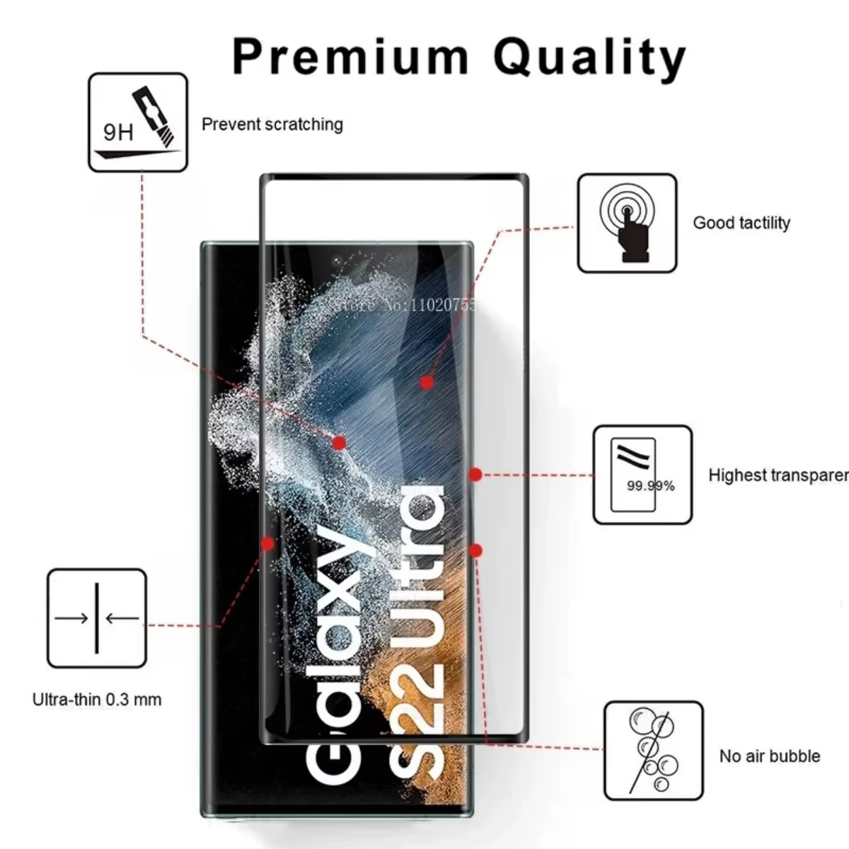 Verre de protection d'écran pour Samsung Galaxy, Film de protection pour S23 Ultra, S21, S23 Plus, s20FE, s24 Ultra, S23, s22, Guatemala, 2 pièces
