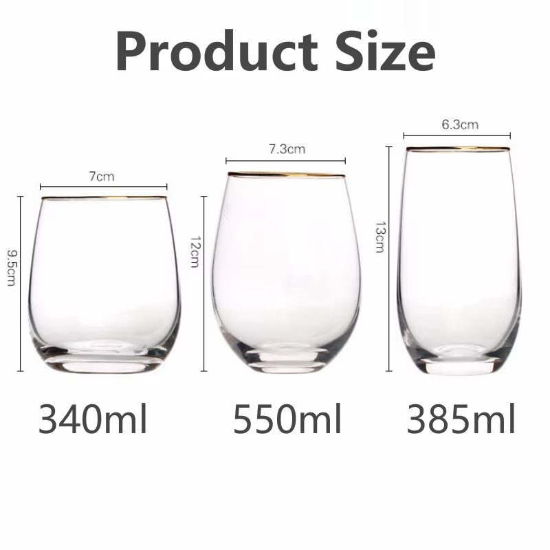 Verre à whisky transparent