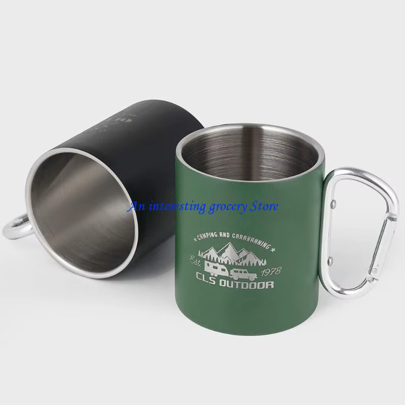Tasse Camping isolée à Double couche 652D