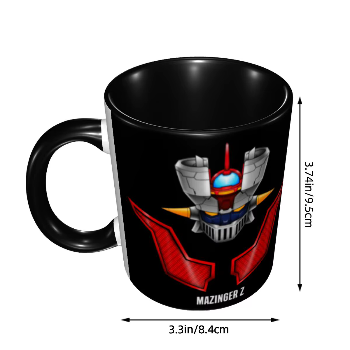 Mazinger Z Anime UFO Robot tasse à café bricolage personnalisé en céramique thé lait