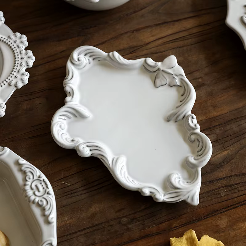 Assiette en céramique créative de Style coréen